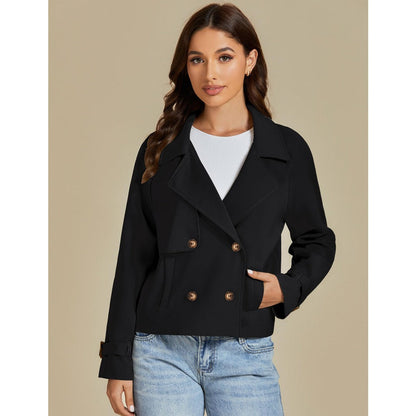 Veste courte femme à double boutonnage – Giovanna