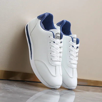 Baskets confortables blanches pour femme