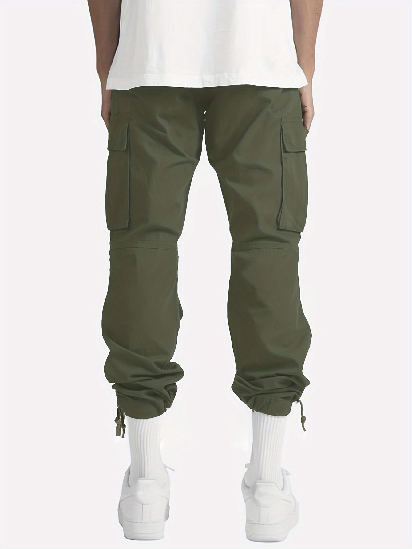 Pantalon cargo baggy pour homme | Long