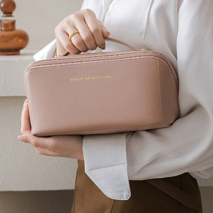 Trousse de maquillage femme en voyage | grande capacité