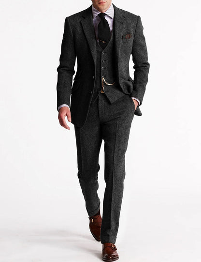 Costume smoking tweed homme | complet