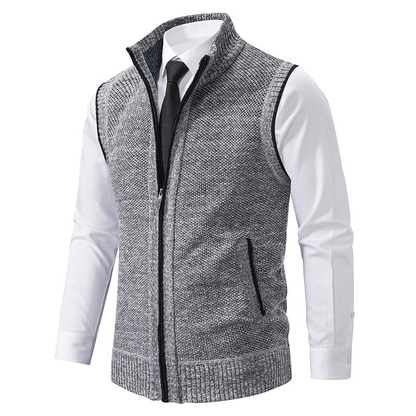 Gilet court pour homme | Fermeture éclair
