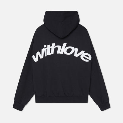 Sweat à capuche imprimé oversize femme