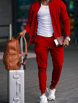 Herren Lässig Jogginganzug | Zweiteiliges Set