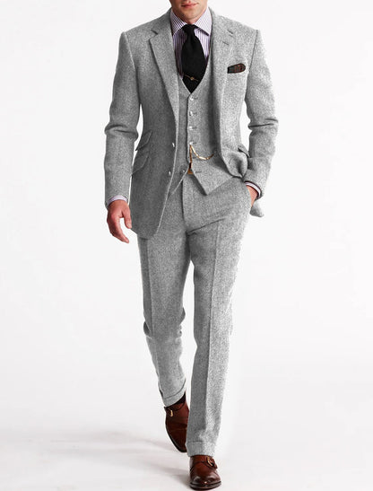 Costume smoking tweed homme | complet