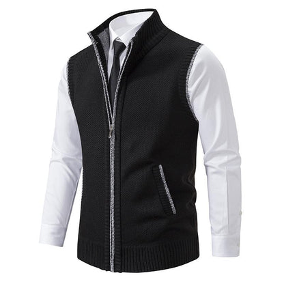 Gilet court pour homme | Fermeture éclair