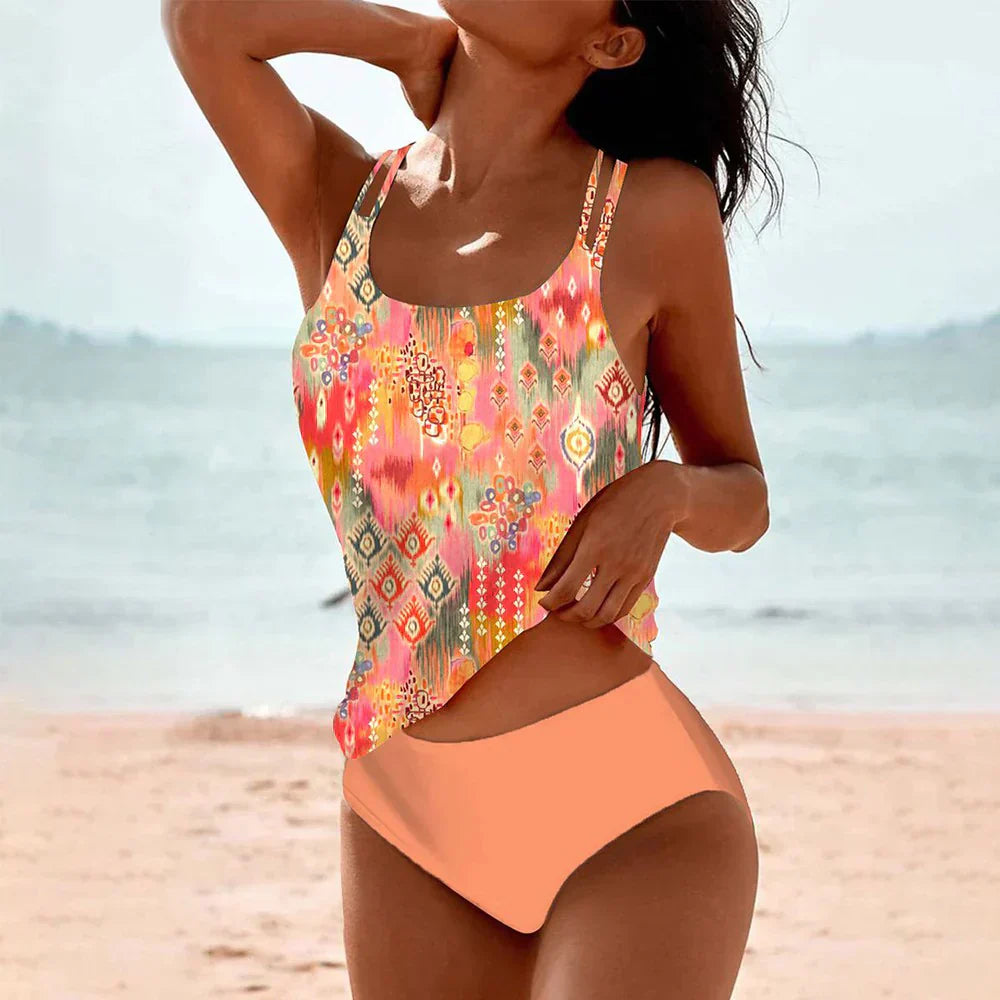 Tankini deux pièces pour femmes | Maillot de bain