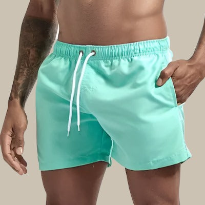 Short de bain été homme | Avec cordon de serrage et poches latérales