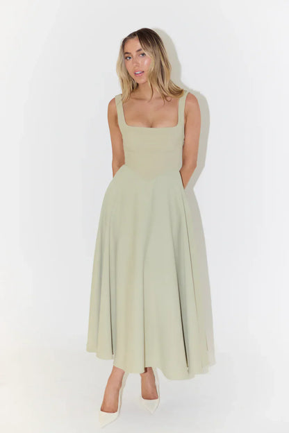 Women's Elegant Festive Dress | Midi