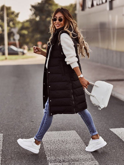 Veste d'hiver longue pour femmes | Longue