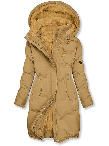 Giacca invernale lunga da donna | Calda