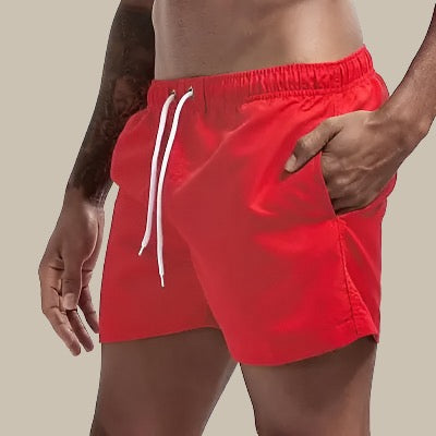 Short de bain été homme | Avec cordon de serrage et poches latérales