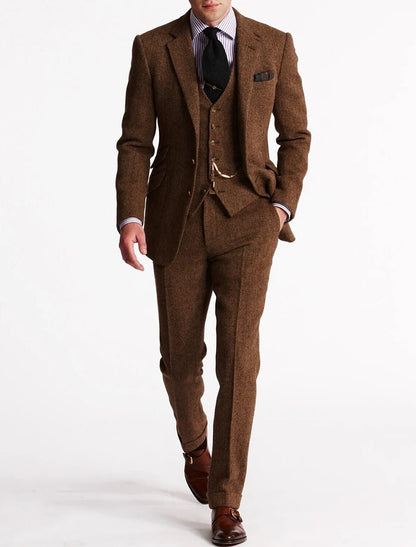 Costume smoking tweed homme | complet