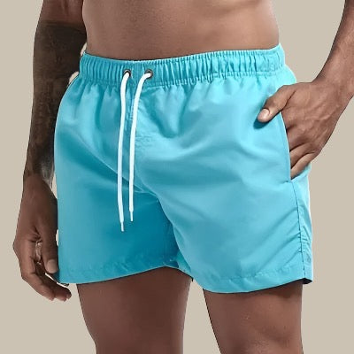 Short de bain été homme | Avec cordon de serrage et poches latérales