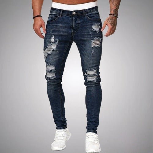 Jean déchiré pour homme | Long