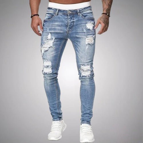 Jean déchiré pour homme | Long