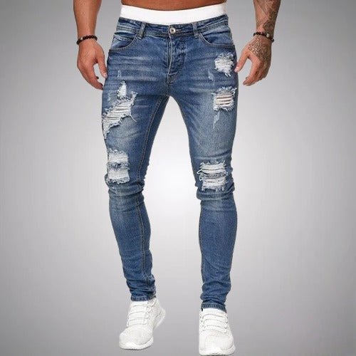 Jean déchiré pour homme | Long