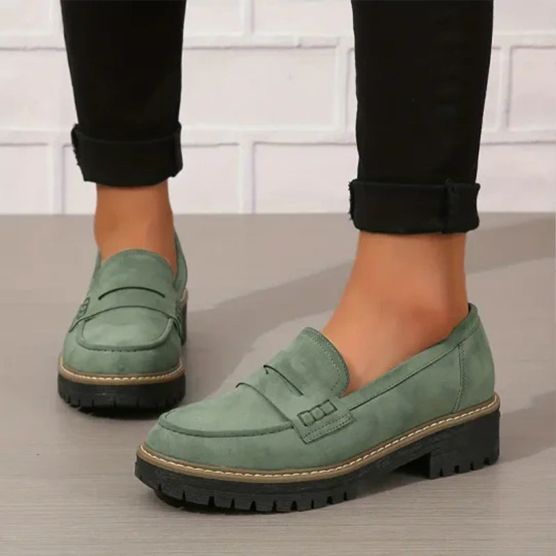 Mocassins plateforme femme | Enfilage facile