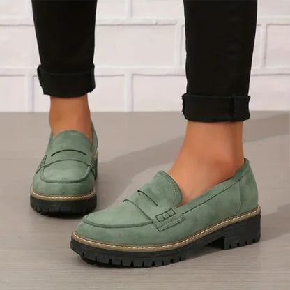 Mocassins plateforme femme | Enfilage facile