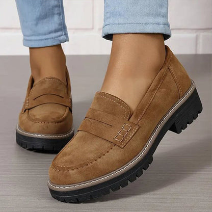 Mocassins plateforme femme | Enfilage facile