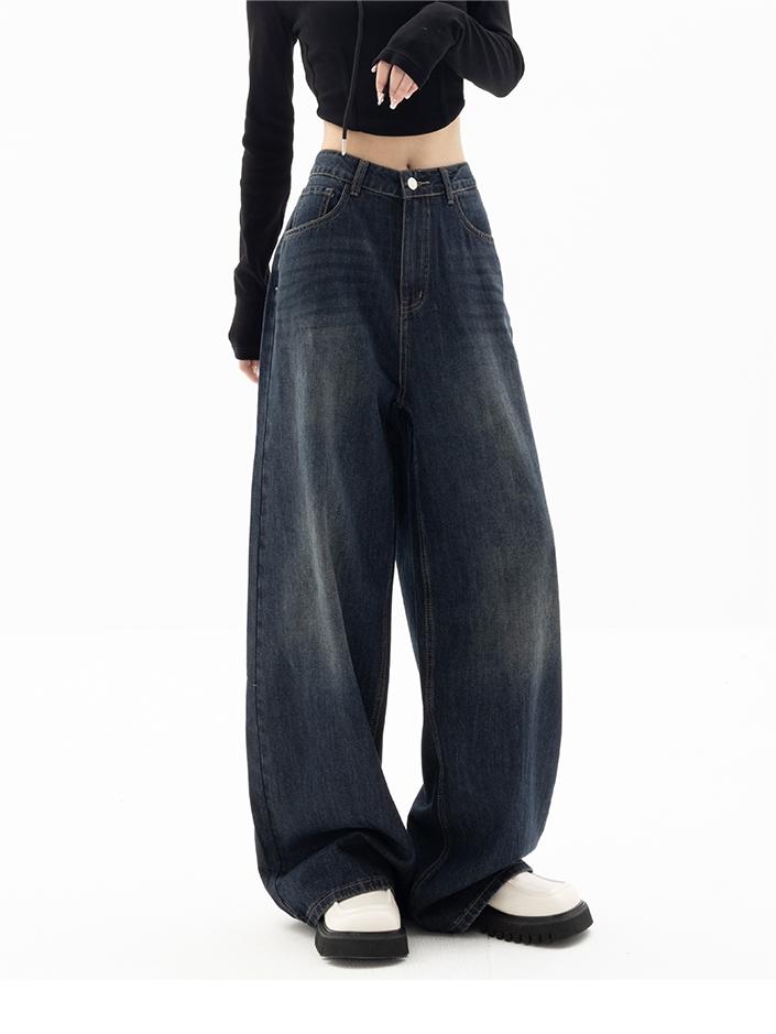 Jean baggy boyfriend vintage années 90 pour femme
