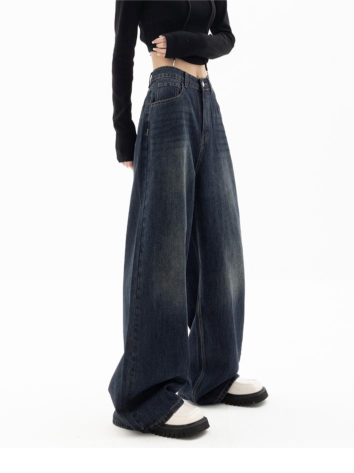 Jean baggy boyfriend vintage années 90 pour femme