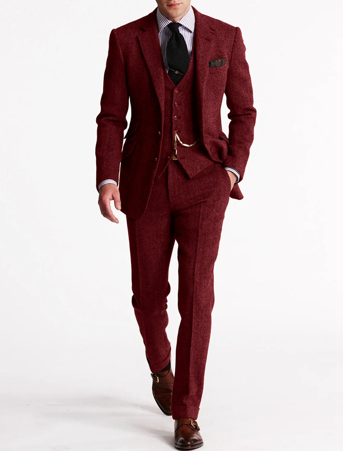 Costume smoking tweed homme | complet