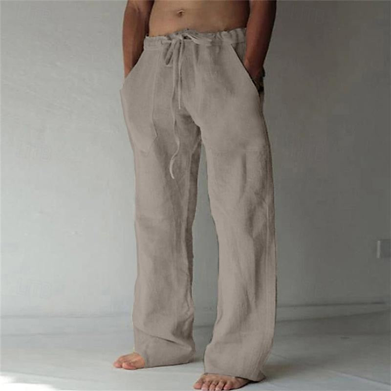 Pantalon en lin homme | long