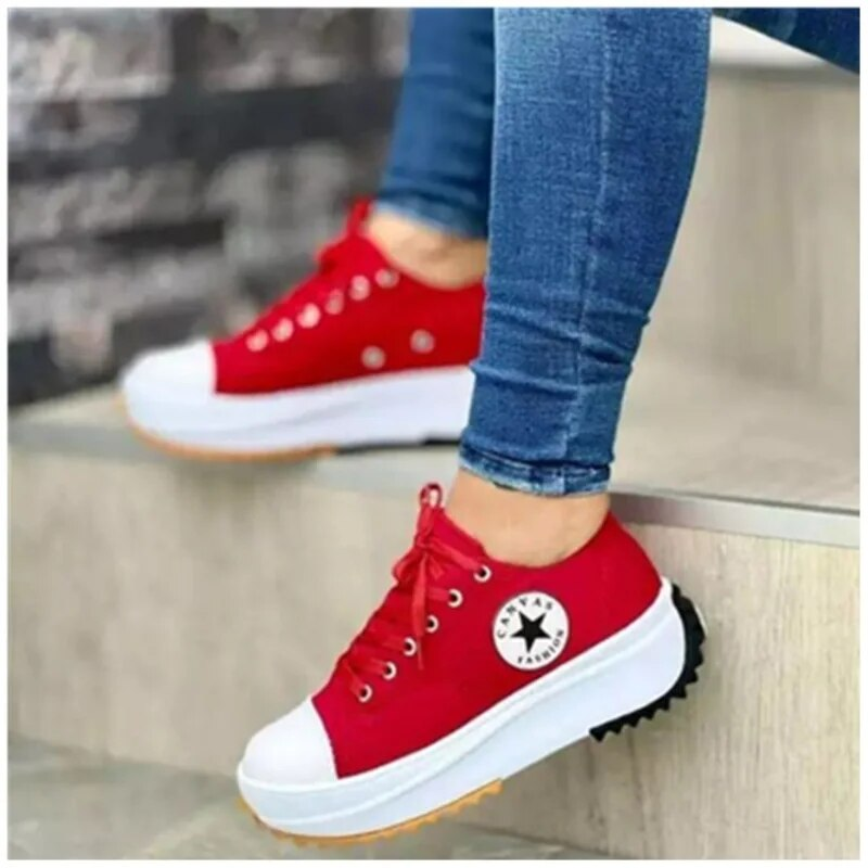 Sneaker alla moda da donna | Con plateau