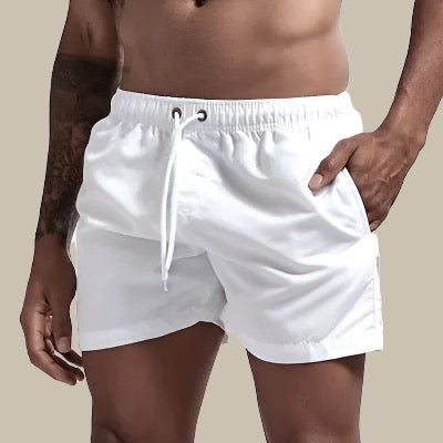 Short de bain été homme | Avec cordon de serrage et poches latérales