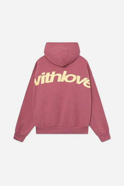Sweat à capuche imprimé oversize femme