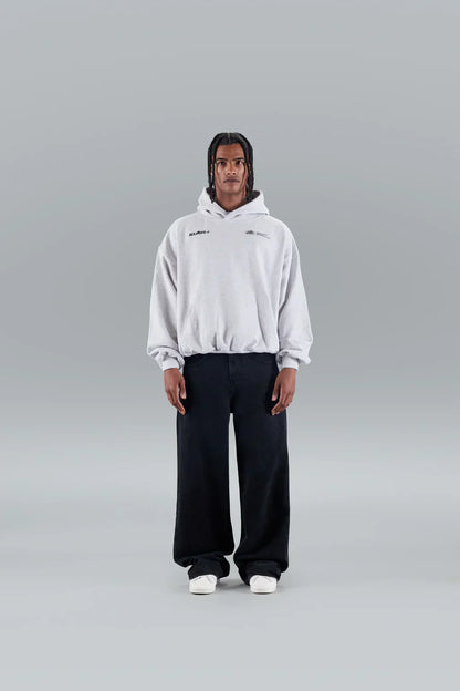 Sweat à capuche imprimé oversize femme