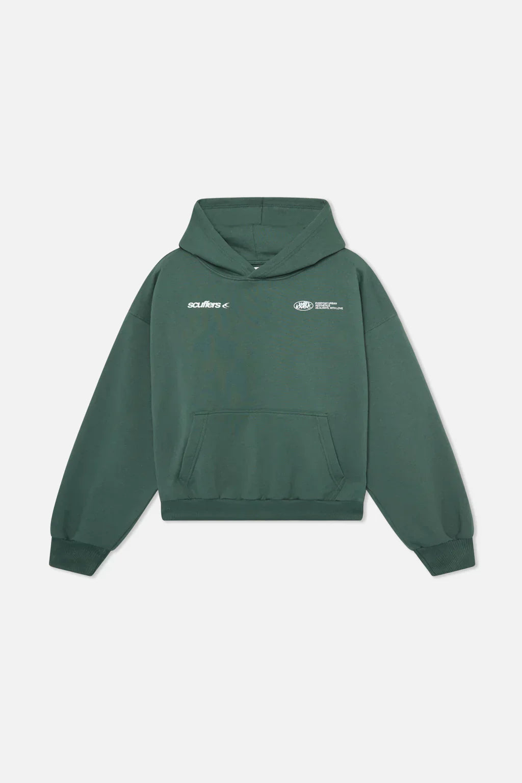 Sweat à capuche imprimé oversize femme