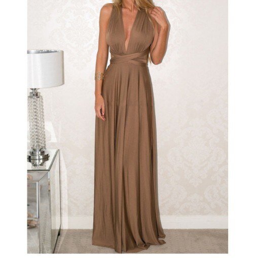 Robe longue femme Infinity | robe invitée mariage