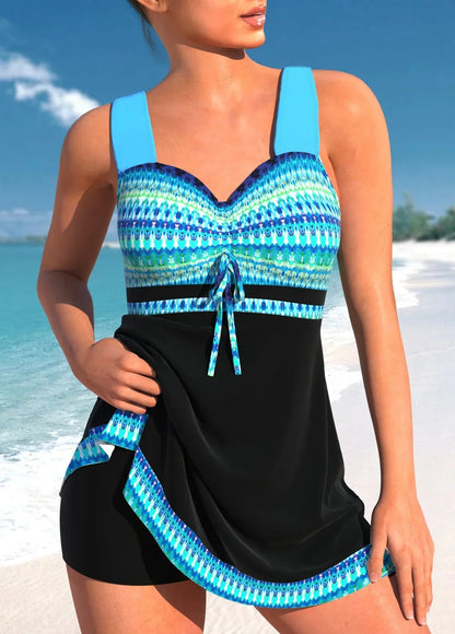 Maillot tankini deux pièces pour femme