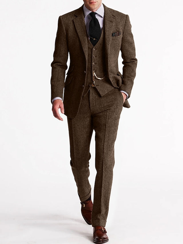 Costume smoking tweed homme | complet