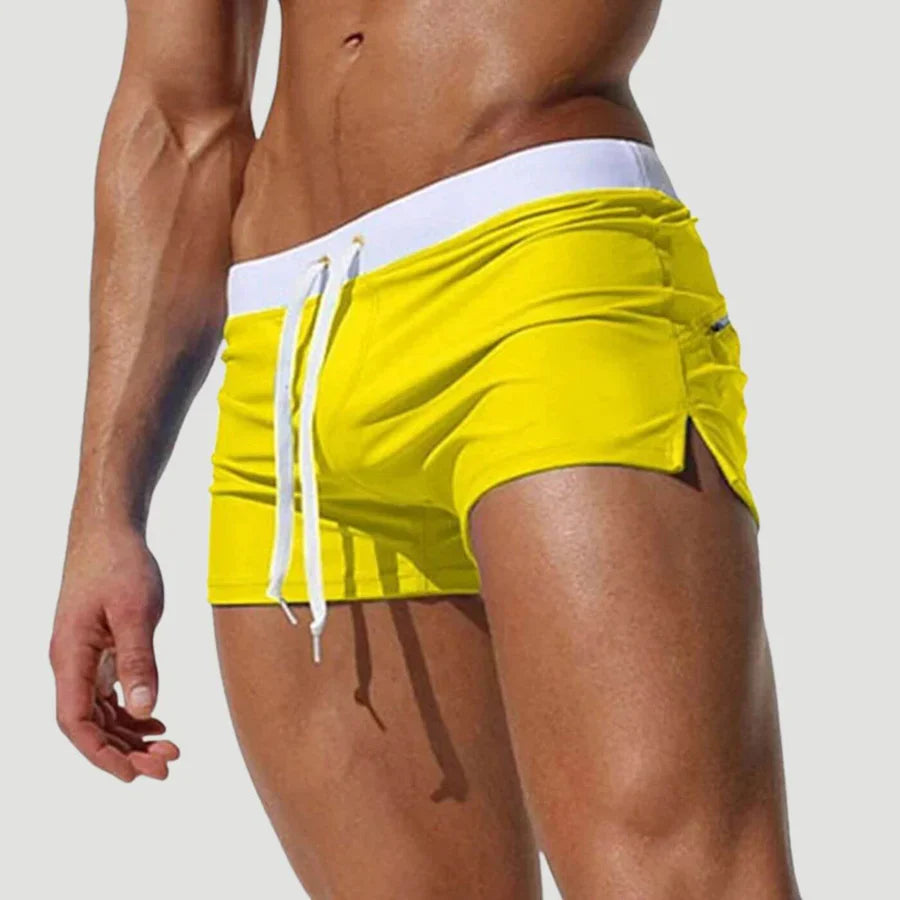 Short de bain à cordon pour hommes | Court