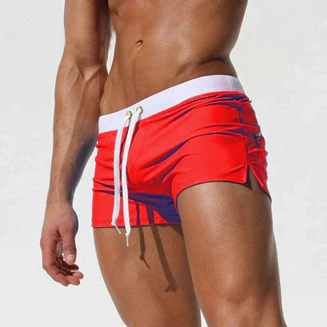 Short de bain à cordon pour hommes | Court